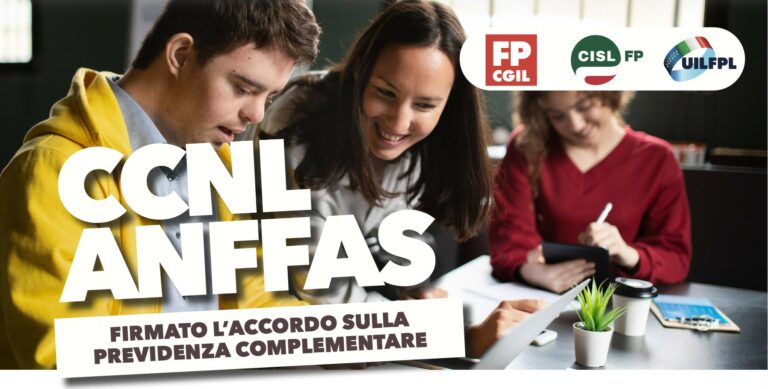 ANFFAS: Accordo su Previdenza e Fondo Perseo Sirio